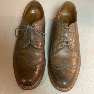 Florsheim Limited men’s size 10 D brown dress/casual wingtips; BEST offer accept